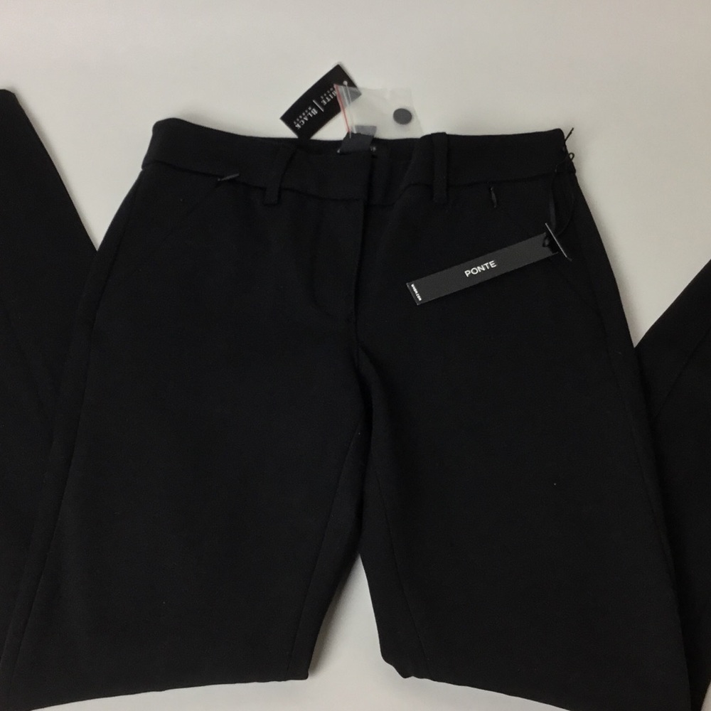 WHBM Black skinny pants 00 regular New with tags
